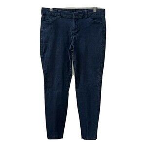 Gap Womens Slim City Ankle Blue Denim Jeans Stretch Size 8R
